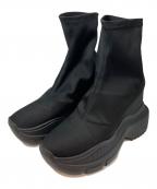 YELLOイエロ）の古着「GILL PLATFORM SANDALS(ギルプラットフォームサンダル)　」｜ブラック
