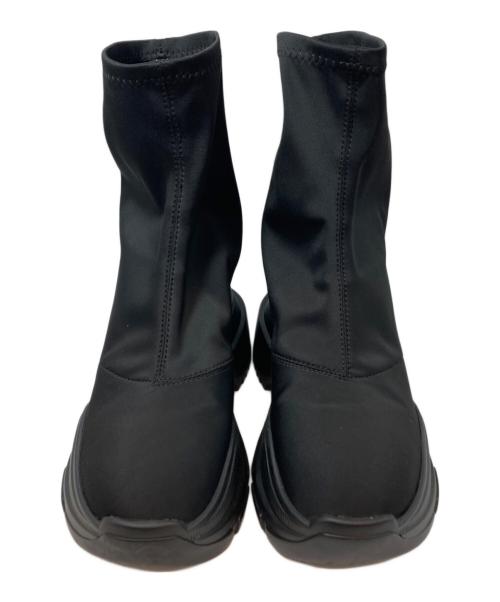 YELLO（イエロ）YELLO (イエロ) GILL PLATFORM SANDALS(ギルプラットフォームサンダル)　 ブラック サイズ:Mの古着・服飾アイテム