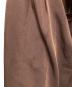 中古・古着 TODAYFUL (トゥデイフル) Tuck Wide Trousers ブラウン サイズ:38：8000円