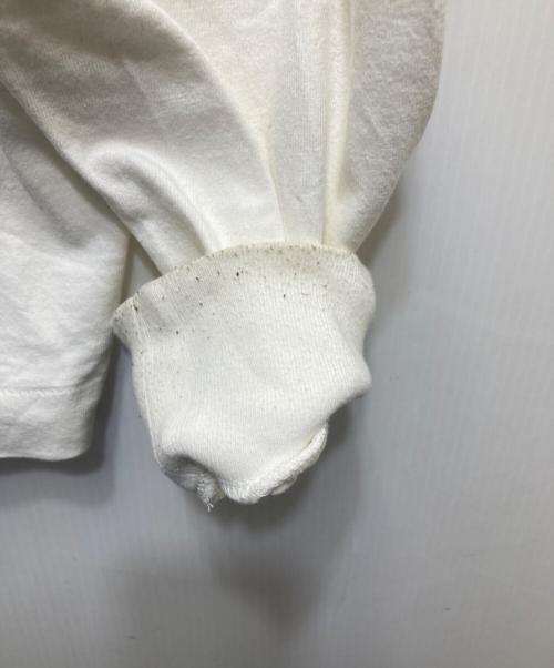 HUMAN MADE（ヒューマンメイド）HUMAN MADE (ヒューマンメイド) フラミンゴプリントロングスリーブカットソー ホワイト サイズ:Lの古着・服飾アイテム