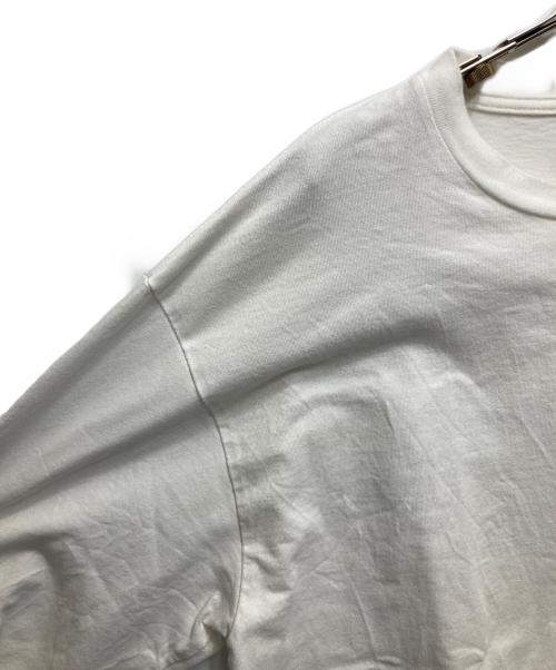 HUMAN MADE（ヒューマンメイド）HUMAN MADE (ヒューマンメイド) フラミンゴプリントロングスリーブカットソー ホワイト サイズ:Lの古着・服飾アイテム