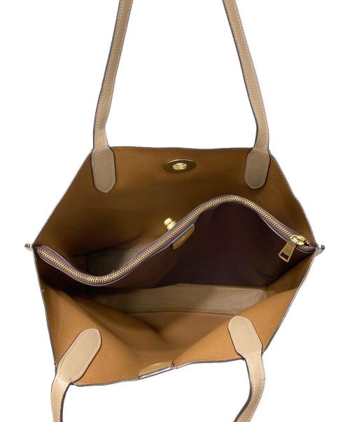 COACH（コーチ）COACH (コーチ) ウィロウ トート カラーブロック ホワイトの古着・服飾アイテム