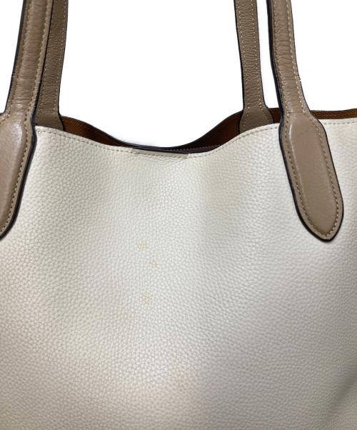 COACH（コーチ）COACH (コーチ) ウィロウ トート カラーブロック ホワイトの古着・服飾アイテム