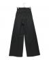 anuans (アニュアンス) ツータックワイドパンツ 1525220091-0 ブラック サイズ:S：9000円