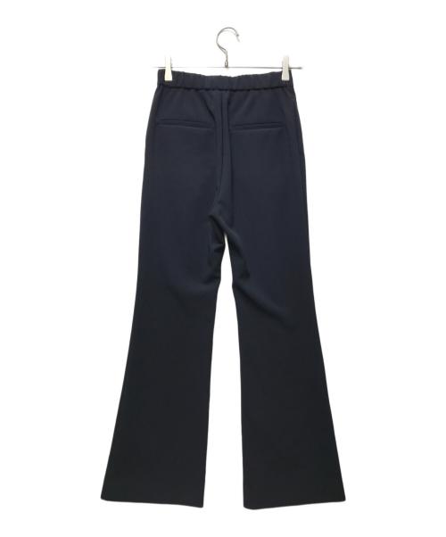 anuans（アニュアンス）anuans (アニュアンス) ストレッチスリットフレアパンツ 1525220092-0 ネイビー サイズ:Sの古着・服飾アイテム