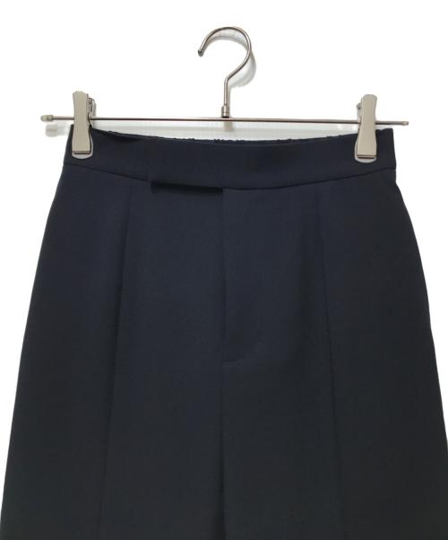 anuans（アニュアンス）anuans (アニュアンス) ストレッチスリットフレアパンツ 1525220092-0 ネイビー サイズ:Sの古着・服飾アイテム
