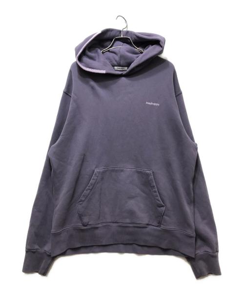 madhappy（マッドハッピー）madhappy (マッドハッピー) Classics Fleece Hoodie パープル サイズ:Mの古着・服飾アイテム