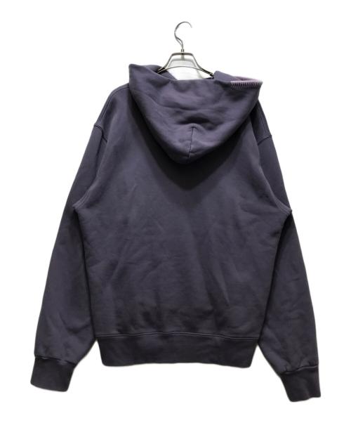 madhappy（マッドハッピー）madhappy (マッドハッピー) Classics Fleece Hoodie パープル サイズ:Mの古着・服飾アイテム