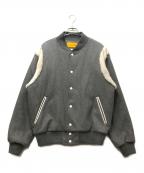 KOWGA×UNIONコウガ×ユニオン）の古着「VARSITY JACKET」｜グレー