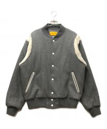KOWGA×UNION（コウガ×ユニオン）の古着「VARSITY JACKET」｜グレー