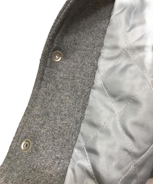 KOWGA（コウガ）KOWGA (コウガ) UNION (ユニオン) VARSITY JACKET グレー サイズ:Lの古着・服飾アイテム