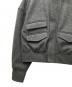 中古・古着 Apartment Three (アパートメントスリー) Cropped WoolBomberJacket （クロップドウールボンバージャケット）ATSTR1023001 グレー サイズ:1：15000円