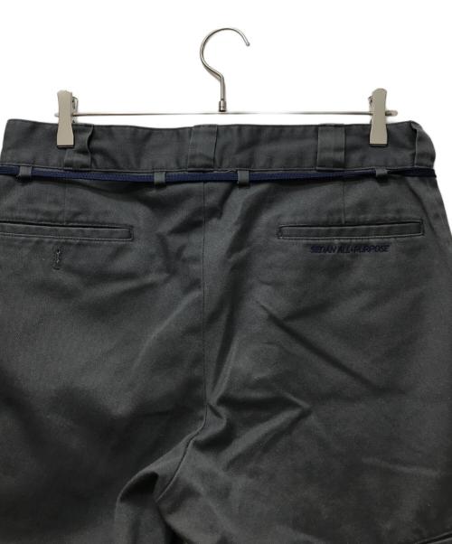 SEDAN ALL-PURPOSE（セダンオールパーパス）SEDAN ALL-PURPOSE (セダンオールパーパス) Dickies (ディッキーズ) Ventilation Double Knee Work Pant グレー サイズ:XLの古着・服飾アイテム