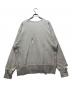 ANCELLM (アンセルム) CRASH CREWNECK SWEAT SHIRT (クラッシュクルーネックスウェットシャツ） ANC-CT17-A グレー サイズ:1：14000円