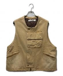 SandWaterr（サンドウォーター）の古着「ORGANIZED WORK PUFF VEST」｜ブラウン