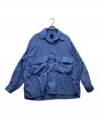 DAIWA PIER39ダイワ ピア39）の古着「TECH NEW ANGLER'S SHIRTS」｜ブルー