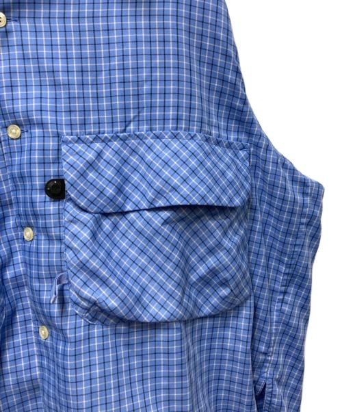 DAIWA PIER39（ダイワ ピア39）DAIWA PIER39 (ダイワ ピア39) TECH NEW ANGLER'S SHIRTS ブルー サイズ:FREEの古着・服飾アイテム