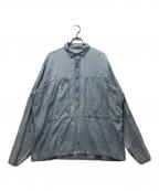 BOWWOWバウワウ）の古着「US ARMY PULLOVER CHAMBRAY」｜インディゴ