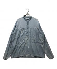 BOWWOW（バウワウ）の古着「US ARMY PULLOVER CHAMBRAY」｜インディゴ