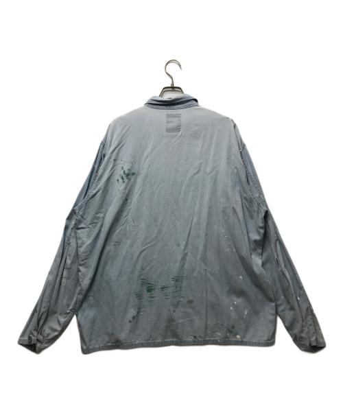 BOWWOW（バウワウ）BOWWOW (バウワウ) US ARMY PULLOVER CHAMBRAY インディゴ サイズ:Mの古着・服飾アイテム