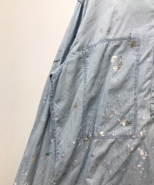 BOWWOW（バウワウ）BOWWOW (バウワウ) US ARMY PULLOVER CHAMBRAY インディゴ サイズ:Mの古着・服飾アイテム
