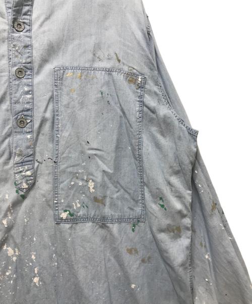 BOWWOW（バウワウ）BOWWOW (バウワウ) US ARMY PULLOVER CHAMBRAY インディゴ サイズ:Mの古着・服飾アイテム