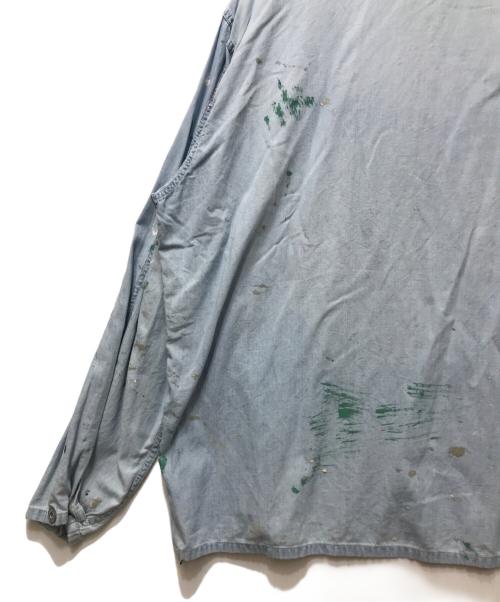 BOWWOW（バウワウ）BOWWOW (バウワウ) US ARMY PULLOVER CHAMBRAY インディゴ サイズ:Mの古着・服飾アイテム
