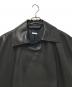 中古・古着 blanc YM (ブランワイエム) Leather Short Trench Vest　 CtheC別注 ブラック サイズ:S：20000円