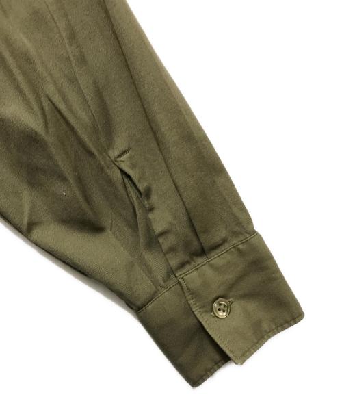 COMOLI（コモリ）COMOLI (コモリ) OD オープンカラーシャツ　17AW　L03-02005 カーキ サイズ:2の古着・服飾アイテム