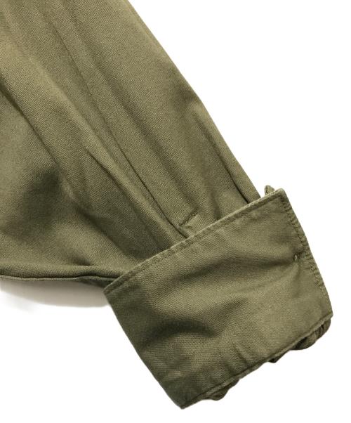 COMOLI（コモリ）COMOLI (コモリ) OD オープンカラーシャツ　17AW　L03-02005 カーキ サイズ:2の古着・服飾アイテム
