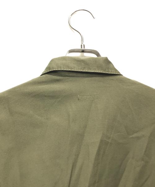 COMOLI（コモリ）COMOLI (コモリ) OD オープンカラーシャツ　17AW　L03-02005 カーキ サイズ:2の古着・服飾アイテム