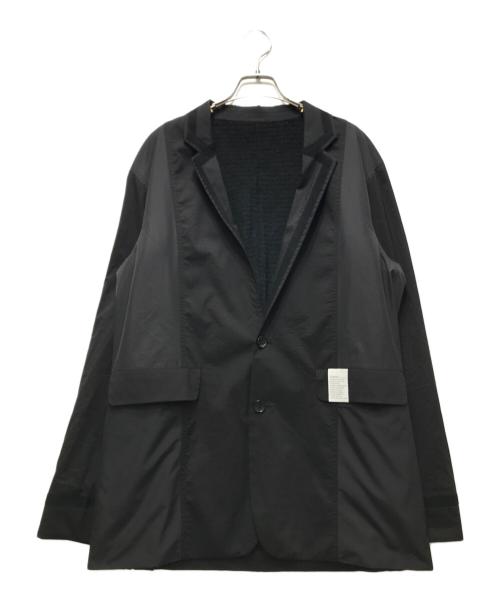 CITERA（シテラ）CITERA (シテラ) ナイロンテーラードジャケット　4504-17401 ブラック サイズ:Lの古着・服飾アイテム