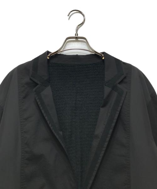 CITERA（シテラ）CITERA (シテラ) ナイロンテーラードジャケット　4504-17401 ブラック サイズ:Lの古着・服飾アイテム
