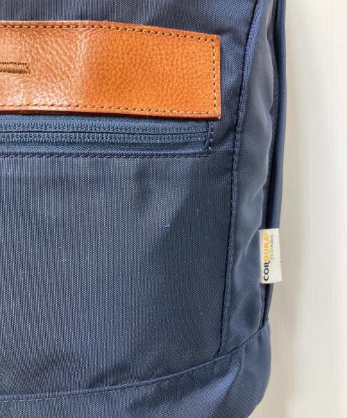 土屋鞄（ツチヤカバン）土屋鞄 (ツチヤカバン) CORDURA ECO バックパック ネイビーの古着・服飾アイテム