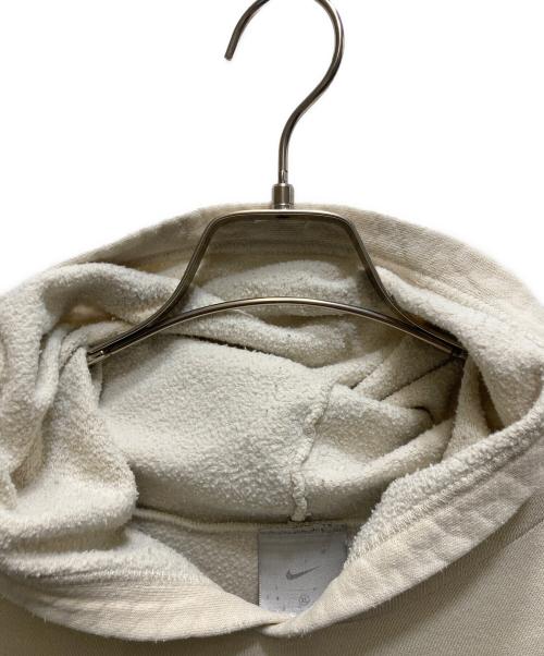 NIKE（ナイキ）NIKE (ナイキ) 00’s センタースウォッシュ プルオーバーフーディ ベージュ サイズ:XLの古着・服飾アイテム