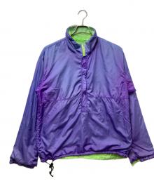 Patagonia（パタゴニア）の古着「LIGHTWAIGHT Half Zip Reversible Nylon Jacket」｜パープル