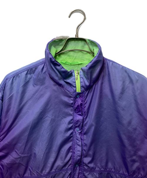 Patagonia（パタゴニア）Patagonia (パタゴニア) LIGHTWAIGHT Half Zip Reversible Nylon Jacket パープル サイズ:Mの古着・服飾アイテム