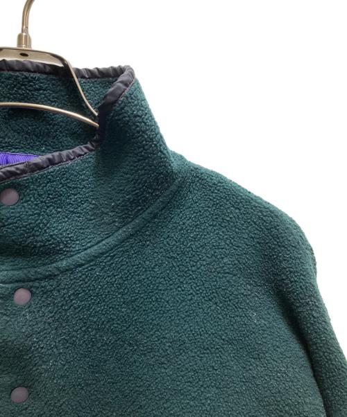 Patagonia（パタゴニア）Patagonia (パタゴニア) 90’s シンチラスナップT  98年製 グリーン サイズ:XLの古着・服飾アイテム