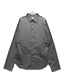 Maison Margiela（メゾンマルジェラ）の古着「コットンポプリンシャツ」｜グレー