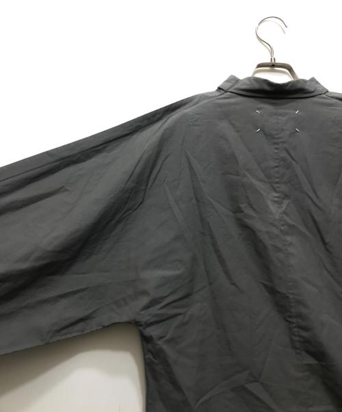Maison Margiela（メゾンマルジェラ）Maison Margiela (メゾンマルジェラ) コットンポプリンシャツ グレー サイズ:39の古着・服飾アイテム