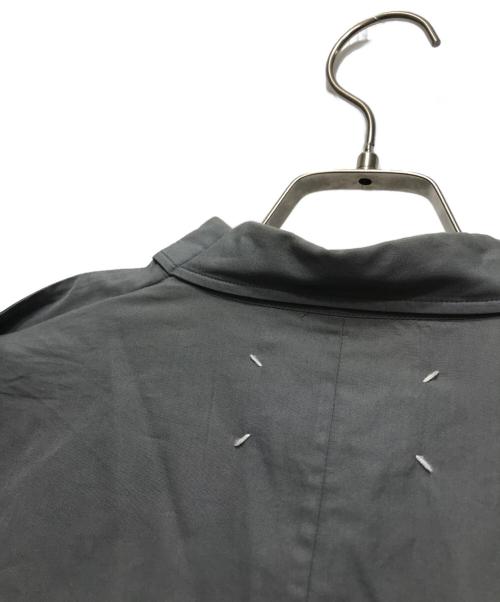 Maison Margiela（メゾンマルジェラ）Maison Margiela (メゾンマルジェラ) コットンポプリンシャツ グレー サイズ:39の古着・服飾アイテム