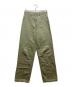 MARKAWARE（マーカウェア）の古着「CARPENTER TROUSERS HEMPxORGANIC COTTON DRILL」｜グリーン