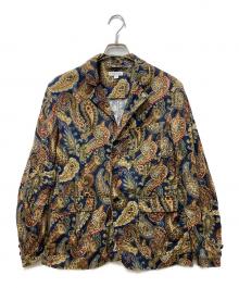 Engineered Garments（エンジニアド ガーメンツ）の古着「ペイズリー柄ジャケット　USA製」｜ネイビー