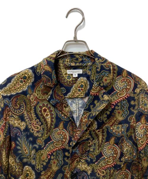 Engineered Garments（エンジニアド ガーメンツ）Engineered Garments (エンジニアド ガーメンツ) ペイズリー柄ジャケット　USA製 ネイビー サイズ:Sの古着・服飾アイテム