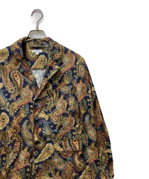 Engineered Garments（エンジニアド ガーメンツ）Engineered Garments (エンジニアド ガーメンツ) ペイズリー柄ジャケット　USA製 ネイビー サイズ:Sの古着・服飾アイテム