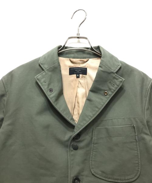 Engineered Garments（エンジニアド ガーメンツ）Engineered Garments (エンジニアド ガーメンツ) デザインテーラードジャケット  FREAK'S STORE別注 カーキ サイズ:Sの古着・服飾アイテム