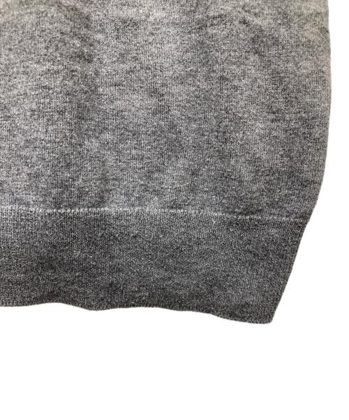 Maison Margiela（メゾンマルジェラ）Maison Margiela (メゾンマルジェラ) エルボーパッチ クルーネックニット　15AW / Martin Margiela 14 チャコールグレー サイズ:Sの古着・服飾アイテム