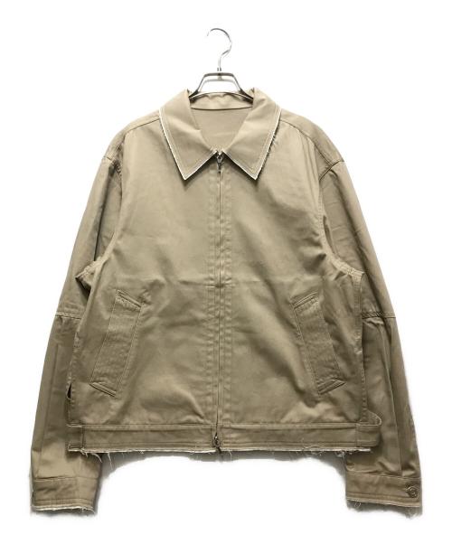 coor（クアー）coor (クアー) ツイストループ ローカット ジャケット　 韓国ブランド ベージュ サイズ:Mの古着・服飾アイテム