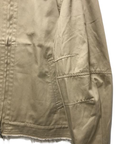 coor（クアー）coor (クアー) ツイストループ ローカット ジャケット　 韓国ブランド ベージュ サイズ:Mの古着・服飾アイテム