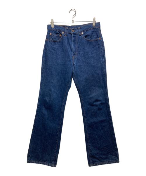 LEVI'S（リーバイス）LEVI'S (リーバイス) 80s Levis 517 Bootcut Denim Pants　USA製 / ボタン裏653 / 83年製 / ウエスト79㎝ 股下76.5㎝  インディゴ サイズ: W33×L31の古着・服飾アイテム